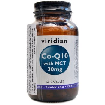 Viridian Koenzym Q10 30 mg z MCT 60 kapsúl