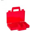 LEGO® To Go úložný box s přihrádkami červená 40870001