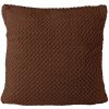 Darymex ŽAKÁROVÁ DEKORAČNÁ OBLIEČKA NA VANKÚŠ AMORRO 40X40 CM ČOKOLÁDOVÁ