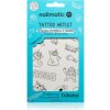 Nailmatic Tattoo Artist Temporary Coloring Tattoos tetovačka pre deti 3 y+ Monsters 9x16,3 cm