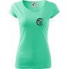 Volejbal lopta prso - Dámske tričko Pure - 2XL ( Mätová )