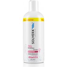 SOLVERX Sprchový gél na citlivú pokožku pre ženy 400 ml