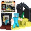 SADA ZBERATEĽSKÝCH FIGÚROK Z HRY MINECRAFT FIGÚRKY NA HRANIE 3 KUSY