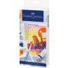 Faber-Castell Akvarelové farby v tube, sada 12 x 9 ml