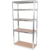 Strend Pro 2212302 Regál Racks RAT40 MS, 1800x900x400 mm, kovový, 5 políc, max. 175 kg, MDF