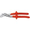 Inštalatérske kliešte Alligator 300 mm - 1000V. KNIPEX 88 07 300 - chrómované, izolácia VDE ponorom
