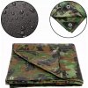 Tarpaulin plachta Khaki 3x4 m, 80 g/m, zakrývacia, oliva/kamufláž