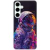 Odolné silikónové puzdro iSaprio - Neon Astronaut - Samsung Galaxy S24 FE