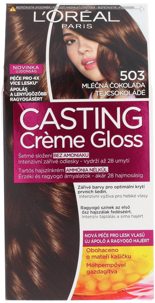 L'Oréal Casting Creme Gloss 503 Mléčná čokoláda od 4,79 € - Heureka.sk