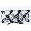 1stCOOL Fan KIT AURA EVO 1 ARGB, 3x Dual Ring fan + ARGB Nano controller KIT-AURA-EVO-CR