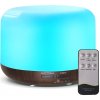 Pronett XJ4722 Aróma difuzér LED, 13 W, 300 ml, diaľkový ovládač, tmavo hnedý