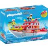 Playmobil 70147 Záchranný hasičský člun s motorem