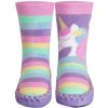 Playshoes Protišmykové ponožky papučky Jednorožec Veľkosť: 26/27