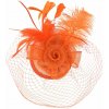 Fascinátor - rezavý