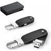 USB kľúč 8GB z PU , Black Farba: Black