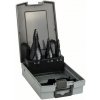 Bosch Accessories 2608588069 HSS sada stupňovitých vrtákov, 3-dielna, TiAIN, kužeľový záhlbník, 1 sada; 2608588069