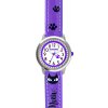 CLOCKODILE CWG5190 - Fialové dievčenské hodinky CATS