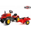 FALK šliapací traktor 2046AB X-Tractor s vlečkou a otváracou kapotou
