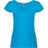 ROLY Tričko GUADALUPE, dámské, krátký rukáv E6647-12-S S Tyrkysová