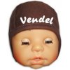 kojenecká čiapka BABY - s menom hnedá Veľkosť: 56
