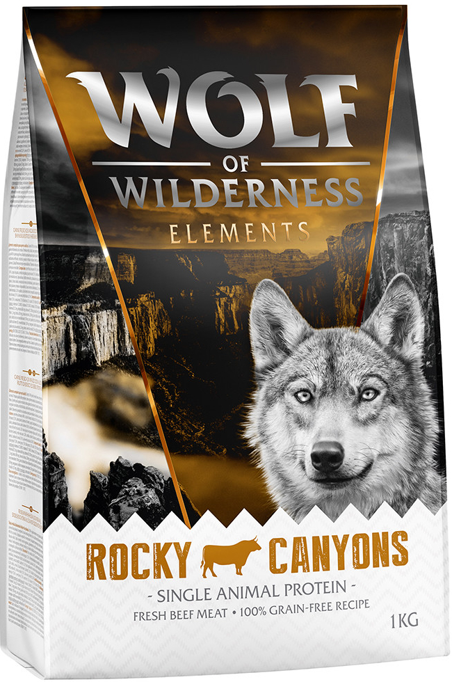 Wolf of Wilderness Rocky Canyons hovädzie 5 kg