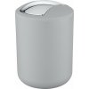 Wenko Odpadkový koš BRASIL GREY, šedý - 2 l, WENKO