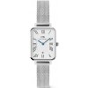 Daniel Wellington Quadro 20x26 Roman Numerals Date Sterling White Silver DW00100863