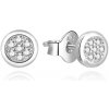 Agato Drobné stříbrné náušnice se zirkony AGUP3485