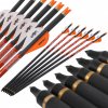 Black Flash 6 carbonových šípů do kuše Easton 20“ Bloodline