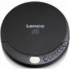 Lenco CD-010 čierna / prenosný CD prehrávač / 3.5 mm jack / CDamp;CD-Ramp;CD-RW (CD-010)