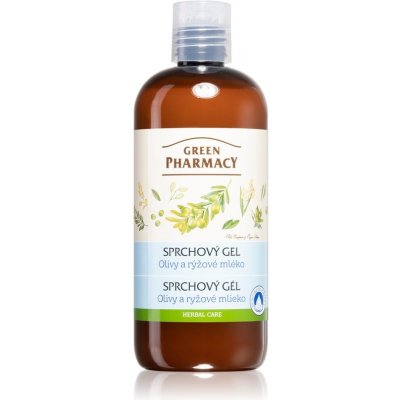 Green Pharmacy Body Care Olive & Rice Milk vyživujúci sprchový gél 500 ml
