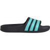 Detské šľapky adidas, ADILETTE AQUA K Čierna,Tyrkysová 34