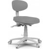 Pedikérska stolička ELAR PEDI - svetlosivá
