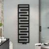 Zehnder Tetris - čierny matný radiátor 110 x 50 cm
