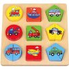 Alltoys puzzle dopravní prostředky