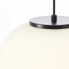 Brilliant Kaizen závesná lampa, dĺžka 105 cm, opál, 3 svetlá sklo/kov - 60155/76
