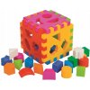 Vzdelávacia kocka Mejpol hračka na triedenie s kockami 25999