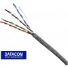 Metráž DATACOM UTP drát CAT5E PVC 50m šedý PR1-1363