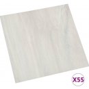 VidaXL Samolepiace PVC krémové 5,11m²