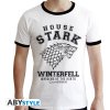 Game Of Thrones Tshirt House Stark man SS white premium