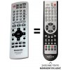Predátor Panasonic DVD-S47 náhradný diaľkový ovládač iného vzhľadu