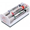 Allboards,Pentel Maxiflo sada 4ks makerů s houbou,MWL5S-4N