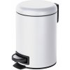 Wenko Nášľapný odpadkový kôš Leman 3 l biely