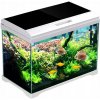 AKVARIOVÝ SET 40L FILTER LED PREVZDUŠŇOVAČ AKVÁRIUM PRE RYBY KREVETY RASTLINY