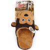 AFP hračka pre psy plyšová papučka 21,8cm - opica