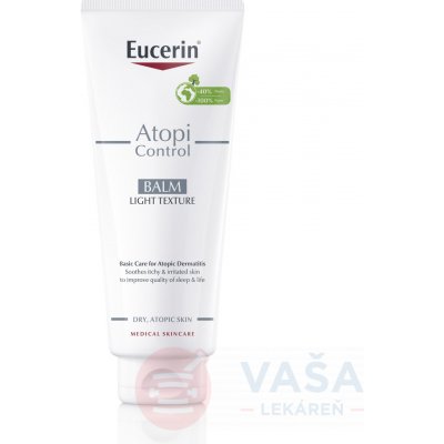 BEIERSDORF AG Eucerin AtopiControl ľahká telová emulzia pre suchú pleť 400 ml