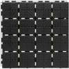 PROSPERPLAST Plastová dlažba EASY SQUARE 40 x 40 cm čierna 9 ks