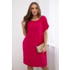 Fashionweek Dámske šaty s vreckami ľahké a vzdušne K5954 Farba: fuchsia, Veľkosť: Universal