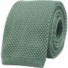 Bubibubi pletená kravata Sage Green zelená
