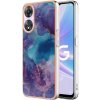 Akrylový kryt Marble na Oppo A58 5G - Purple 016